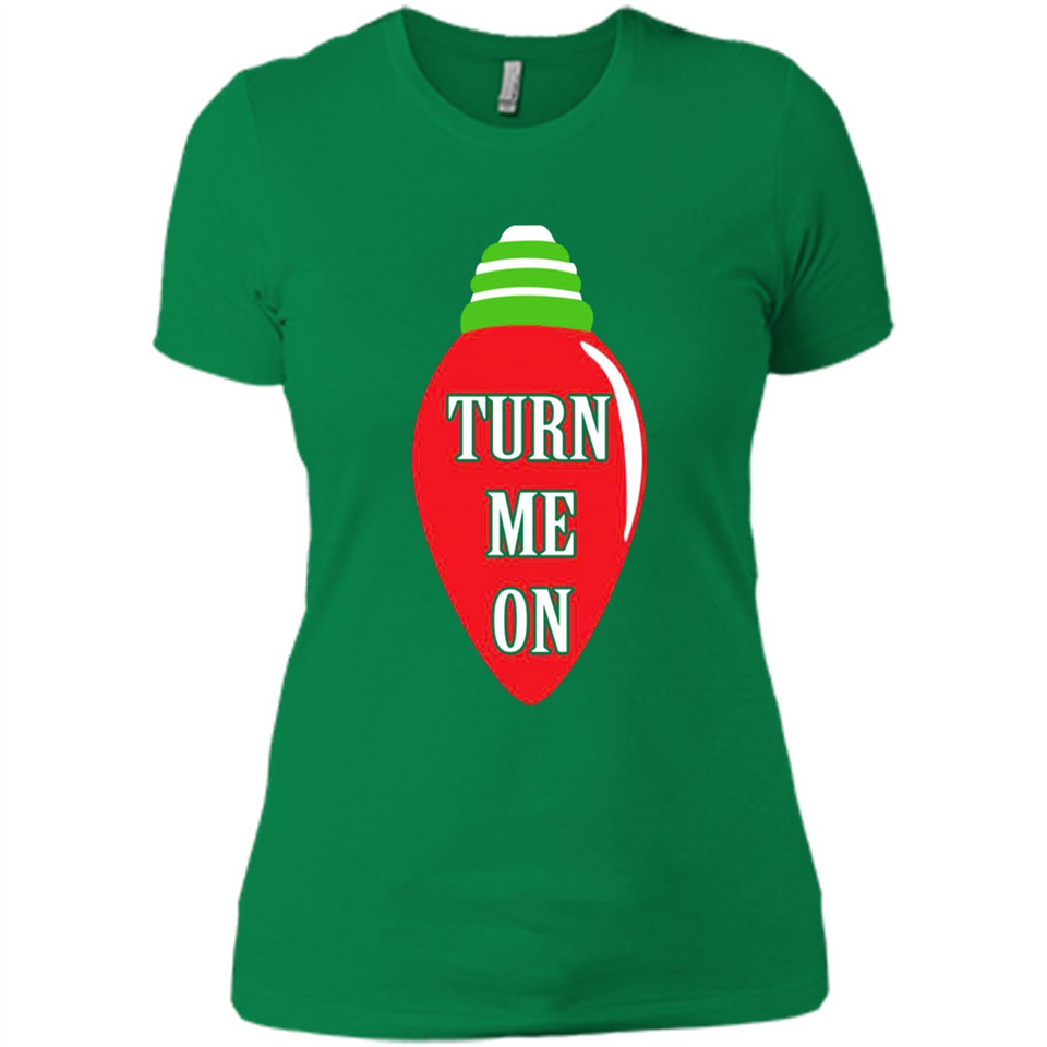 Turn Me On Christmas Tree Light Bulb Decoration
