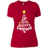 Joy Love Peace Believe Christmas Tree