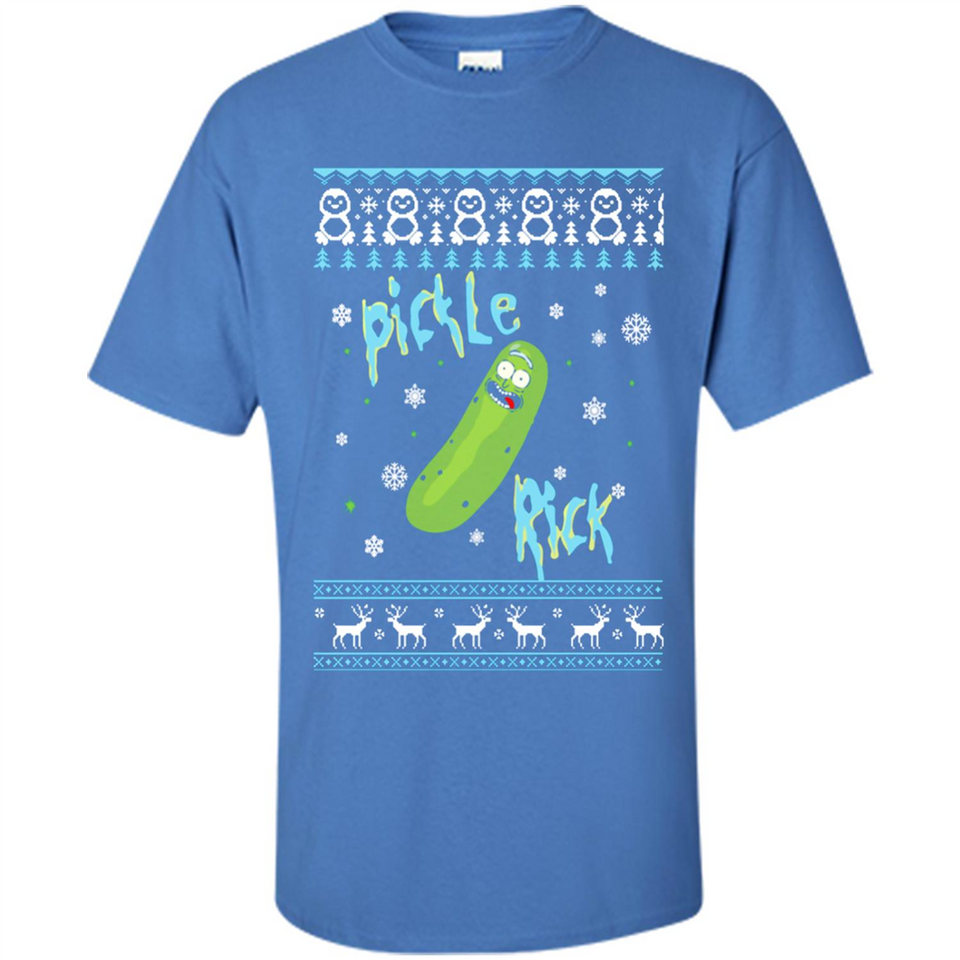 Rick and Morty Pickle Rick Ugly Christmas Sweater - Shirt
