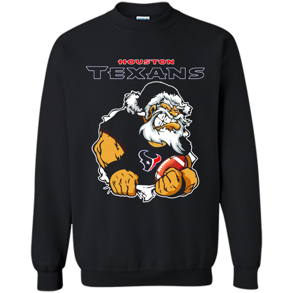 Grumpy Santa Claus Houston Texans Football Team PINGPONG