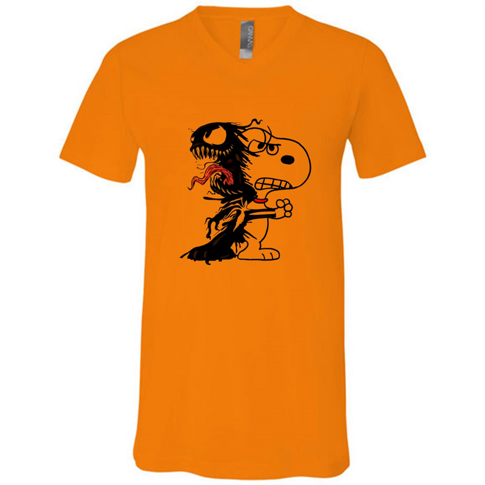 Venom Snoopy MERCHCUTE - Canvas Unisex V-Neck