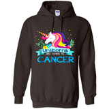 Unicorns are born in Cancer Birthday Rainbow Gift Custom Ultra Cotton