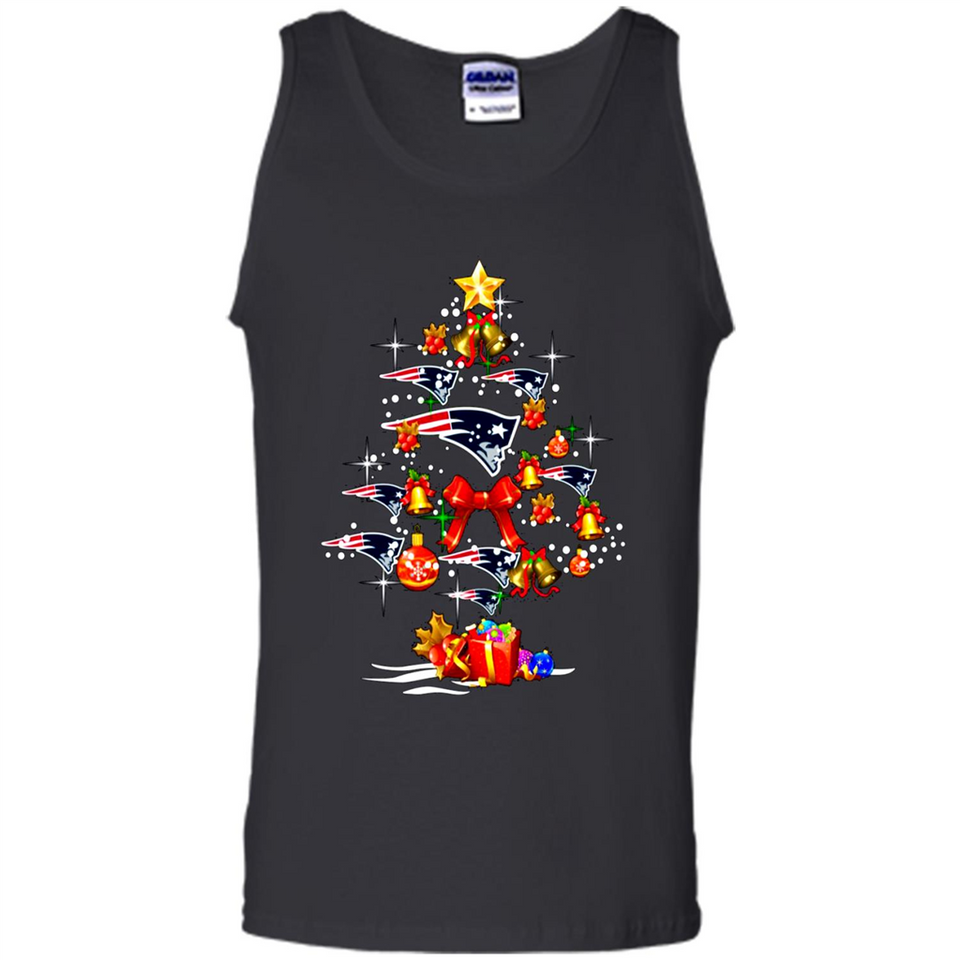 New England Patriots Christmas Tree sweater PINGPONG
