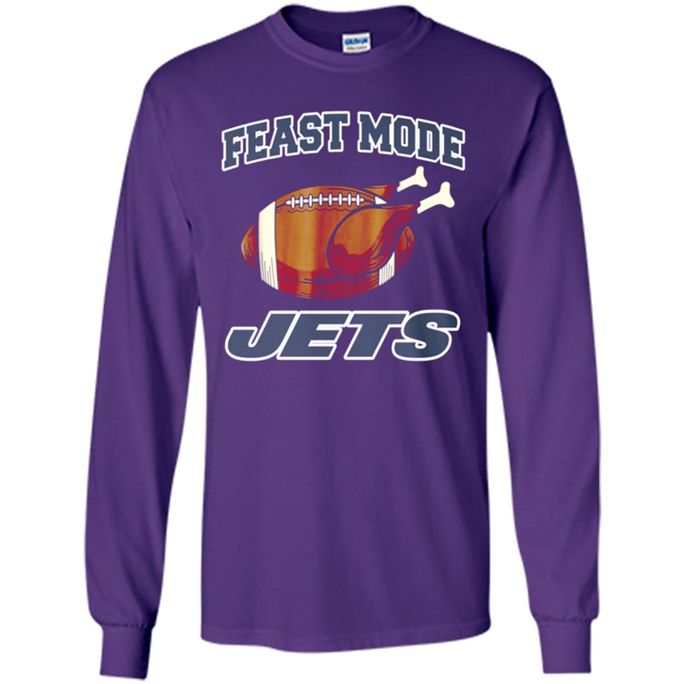 Feast Mode Jets Shirt - New York Turkey Thanksgiving