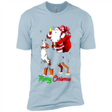 Merry Christmas Santa Claus With Big Dog sweater PINGPONG