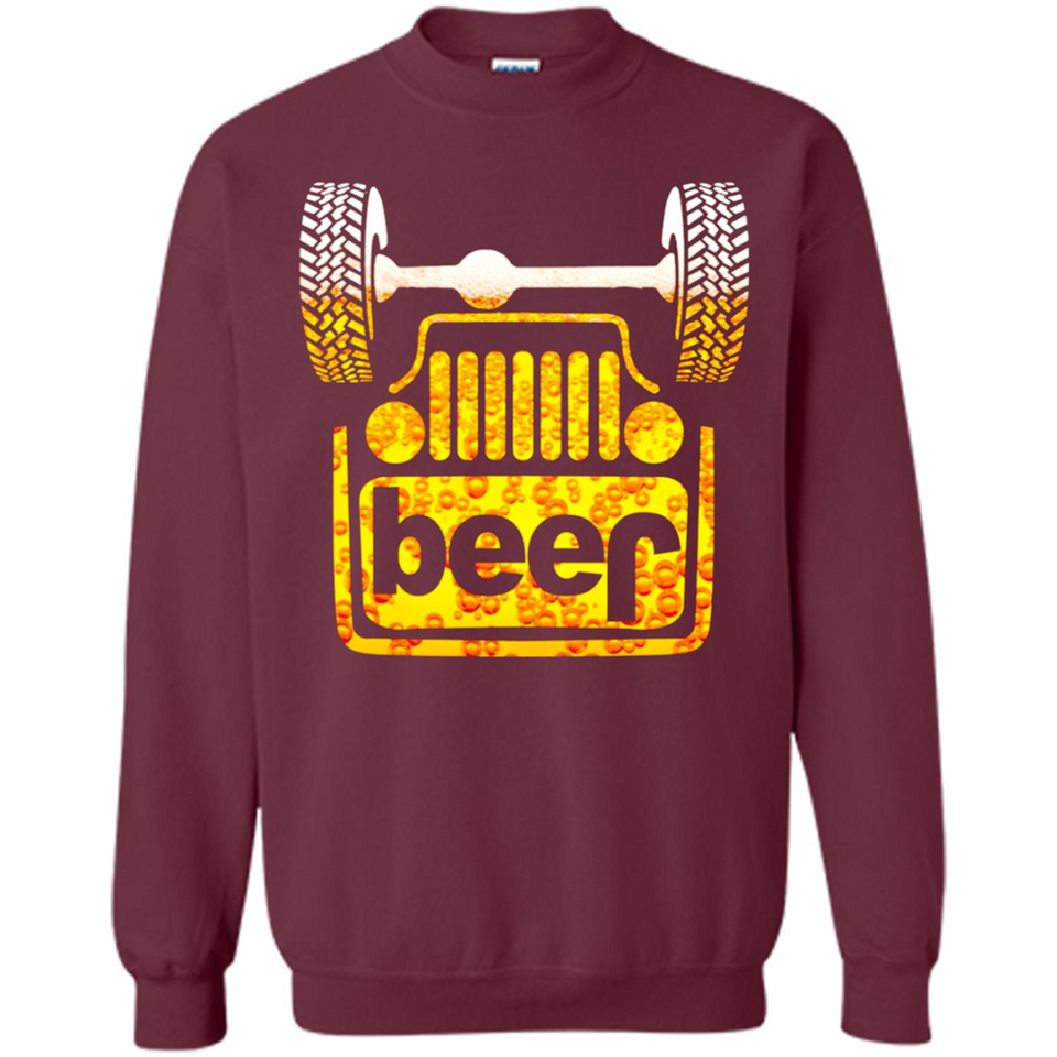 Jeep Reverse Beer Off Roading Funny Drinking