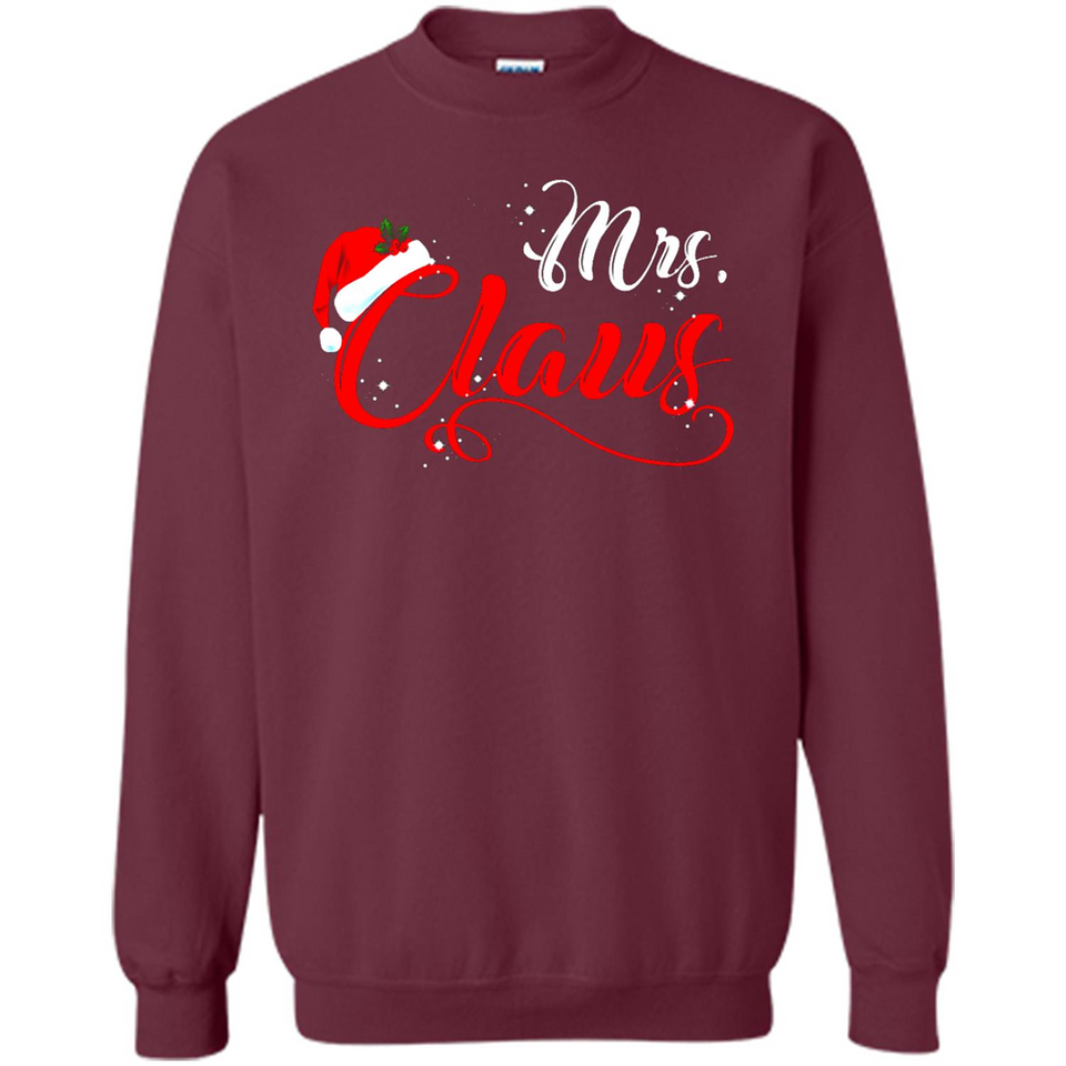 Mrs. Claus Santa Claus Merry Xmas T-Shirt - Sweatshirt