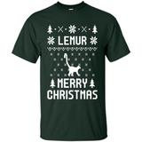 Vintage Tee For Women Men Graphic Shirts Lemur Ugly Christmas Sweater - Shirt