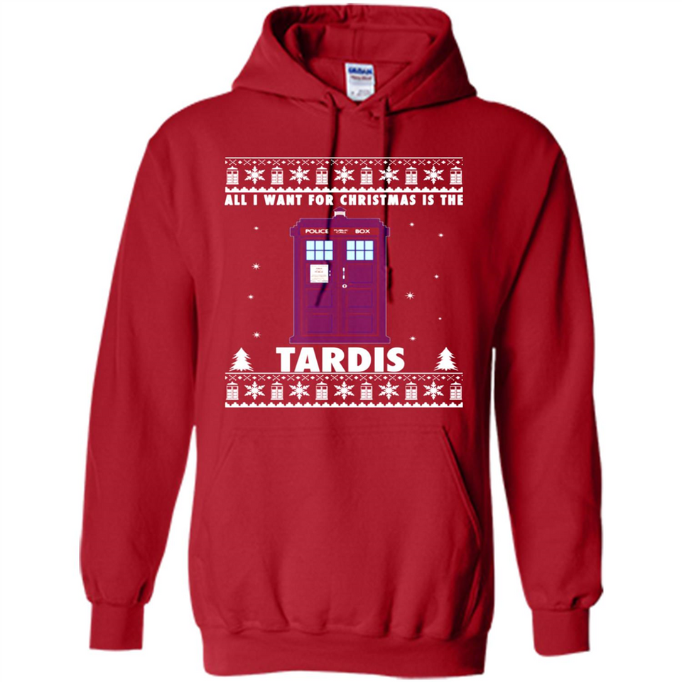 All I Want For Christmas Is The Tardis Ugly PINGPONG