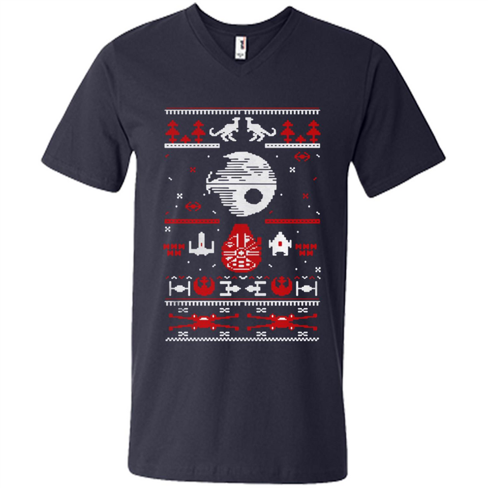 Star Wars Ugly Christmas Sweater - Men's V-Neck