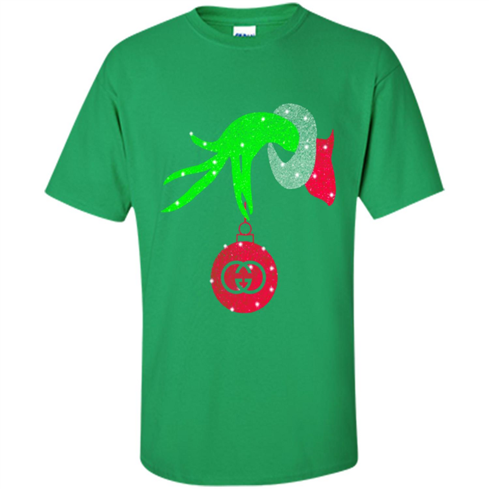 Grinch hand holding logo Gucci PING PONG