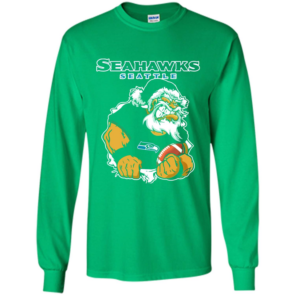 Grumpy Santa Claus Seahawks Seattle Football Team PINGPONG