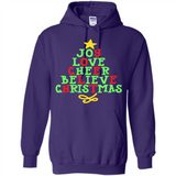 Joy Love Cheer Believe Christmas Tree