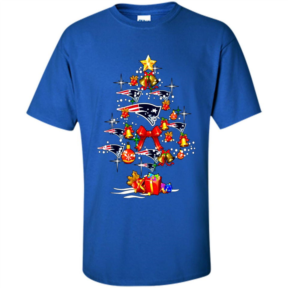 New England Patriots Christmas Tree sweater PINGPONG