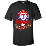 Snoopy Christmas Texas Rangers - Shirt