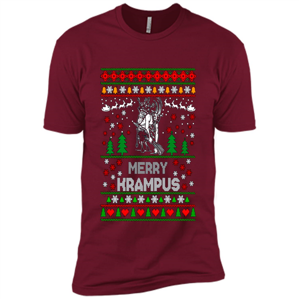 Merry Krampus Christmas sweatshirt PINGPONG