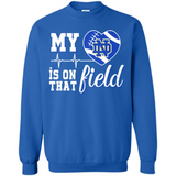 Notre Dame Fighting Irish Football My Heart is on that Field - Sweatshirt