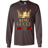 Cover your body with amazing King Crown Gucci Logo Black PING PONG