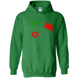 Funny Grinch Hand holding Firefighter ornament Christmas Sporty T-Shirt - Hoodie