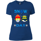 Snow Day Shirt For Indianapolis Colts Vs Minion Fans pingpong