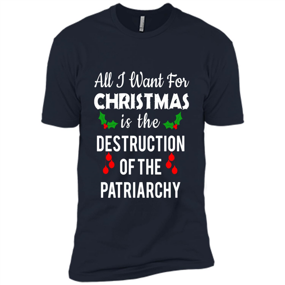 All I Want For Christmas Is The Destruction Of The Patriarchy sweater PINGPONG