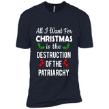 All I Want For Christmas Is The Destruction Of The Patriarchy sweater PINGPONG