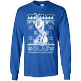 Olaf frozen ugly christmas sweater - Long Sleeve T-Shirt