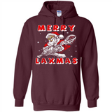 Lacrosse Merry Laxmas Santa - Hoodie