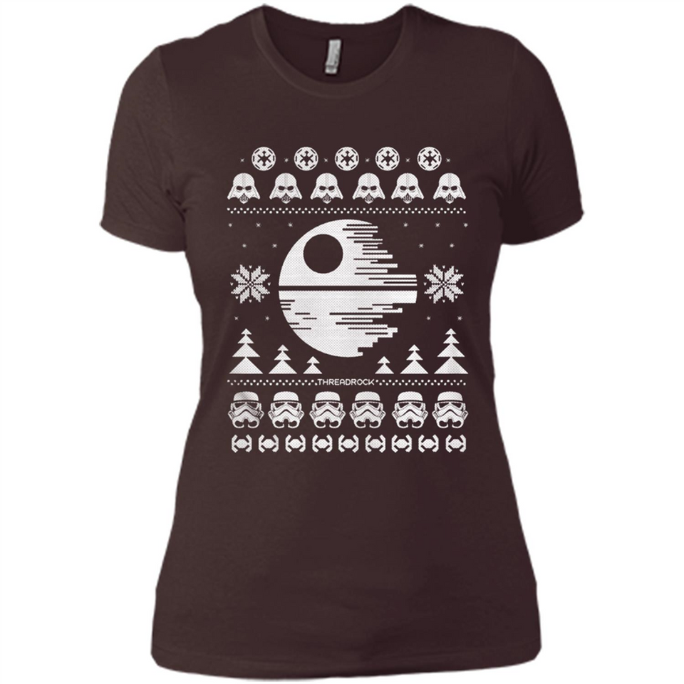 Star War Ugly Christmas 2018 - Ladies' Boyfriend T-Shirt