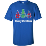 Plaid Christmas Tree Shirt Merry Christmas Plaid is Rad