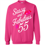 Sassy and Fabulous at 55 - 55th Birthday - Sweatshirt