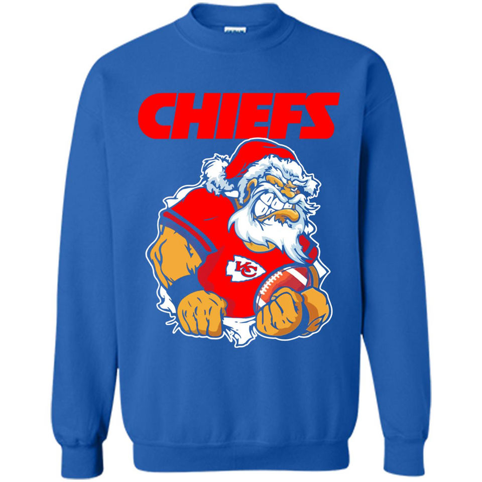 Grumpy Santa Claus Kansas City Chiefs Football Team PINGPONG