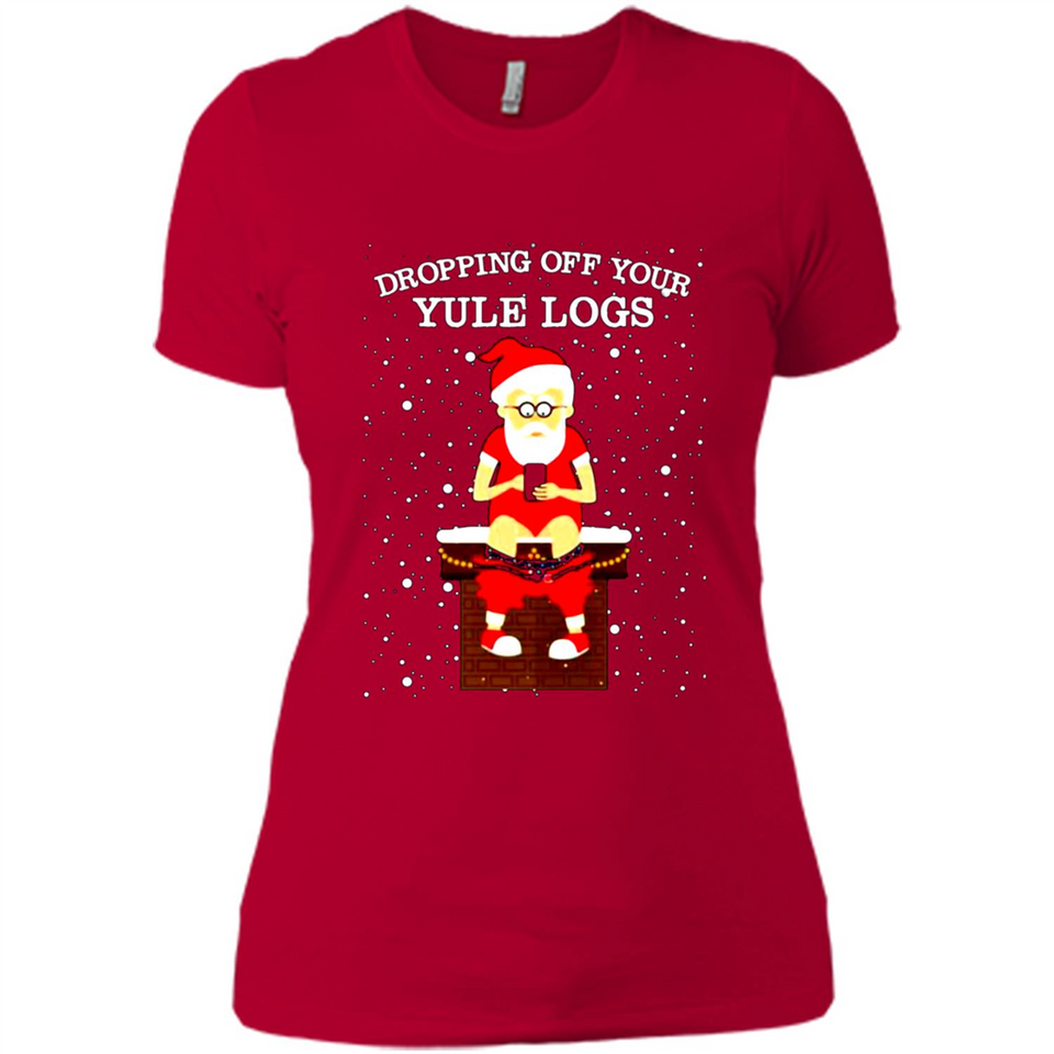 Santa Dropping Off Your Yule Logs
