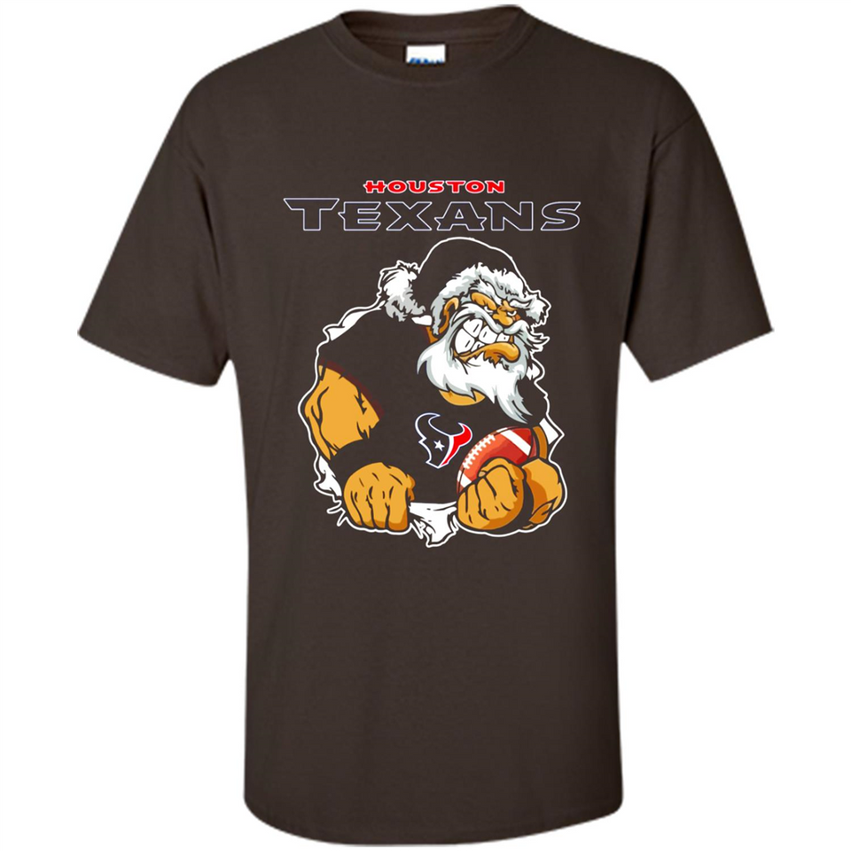 Grumpy Santa Claus Houston Texans Football Team PINGPONG