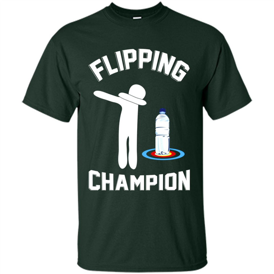 Water Bottle Flipping Tshirt Dabbing Flipping Champion - Shirt