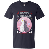 Sailor Moon Yin Yang Cat Love Ugly Christmas Sweater - Men's V-Neck