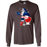 Seattle Seahawks Santa Claus Toilet