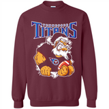 Grumpy Santa Claus Tennessee Titans Football Team PINGPONG
