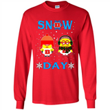 Snow Day Shirt For Cincinnati Bengals Vs Minion Fans pingpong