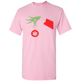 Funny Grinch Hand holding Doctor ornament Christmas Sporty T-Shirt - Shirt