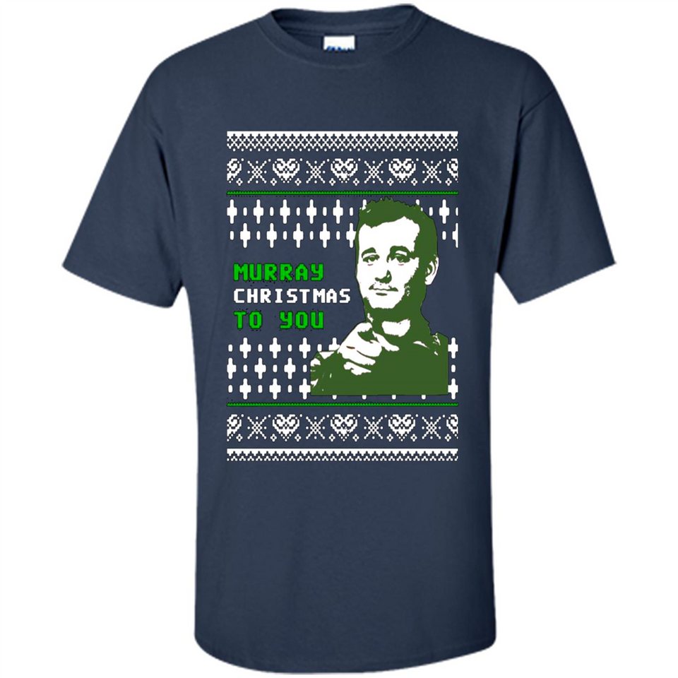 Murray Christmas to you ugly sweatshirt PINGPONG