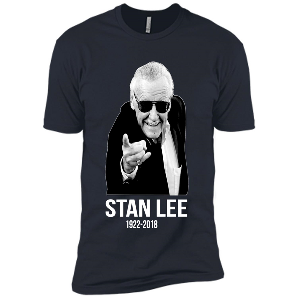 Stan Lee Rip 1922-2018 - Premium Short Sleeve T-Shirt