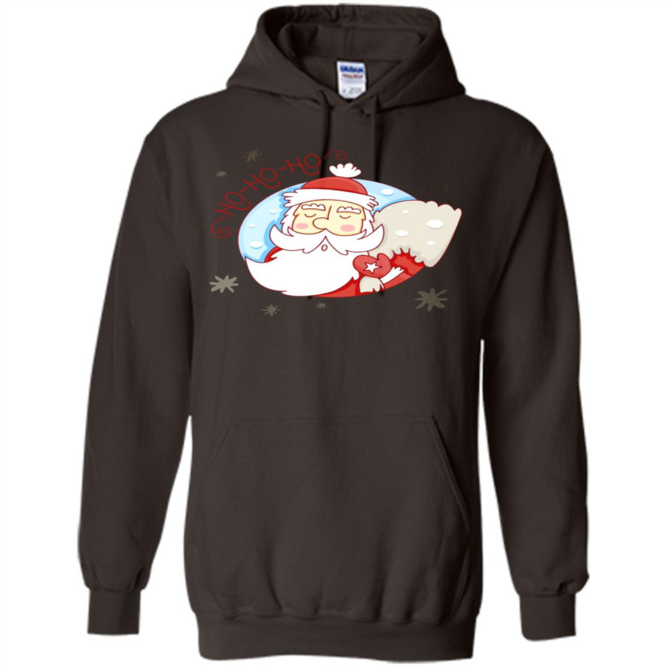 Cute Santa Claus Ho Ho Ho - Hoodie