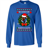 Mike Tyson Thanta Clauth Santa Claus Christmas sweater PINGPONG