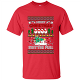 Merry Christmas Shitter Full Christmas Tree Snowman PING PONG