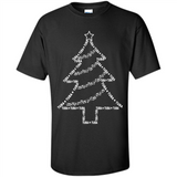 Tuba Text Christmas Tree Musical Instrument Holiday 1