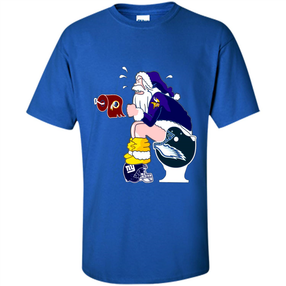 Minnesota Vikings Toilet Santa Claus PINGPONG