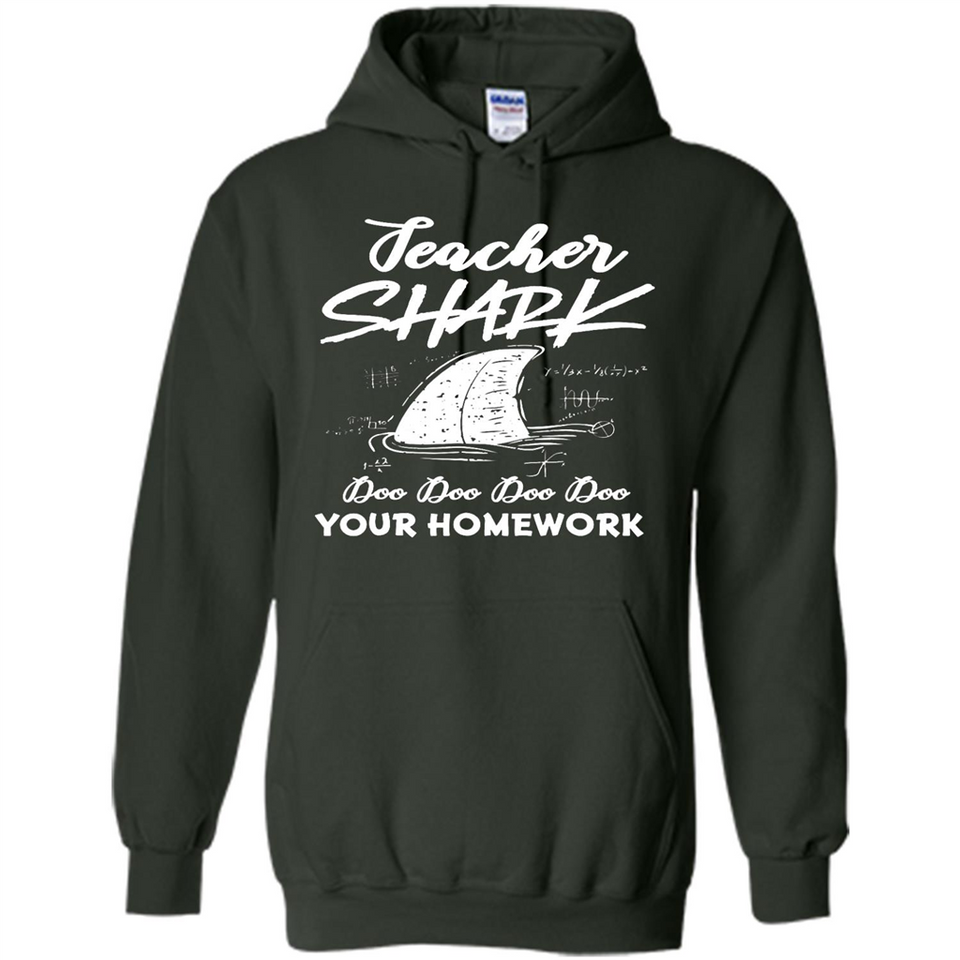 Teacher Shark Doo Doo Doo Your Homework Shirt Ladies' Boyfriend