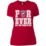 Philadelphia Eagles Forever For ever not just when we win - Ladies' Boyfriend T-Shirt
