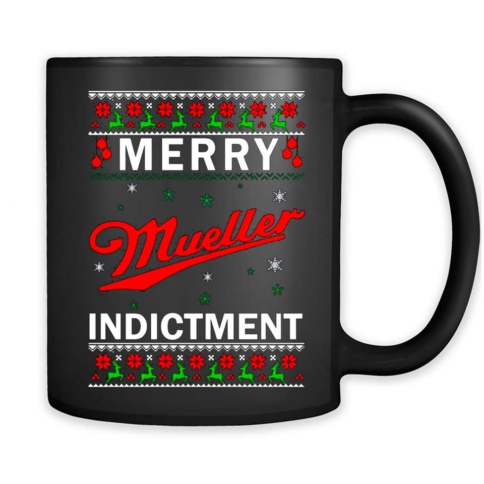 Merry Muller indictment Christmas sweatshirt PINGPONG